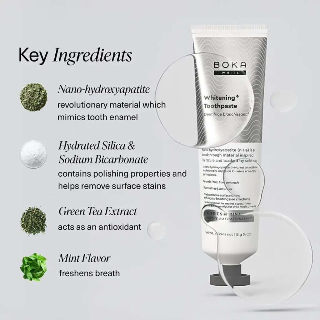 Boka Nano hydroxyapatite toothpaste