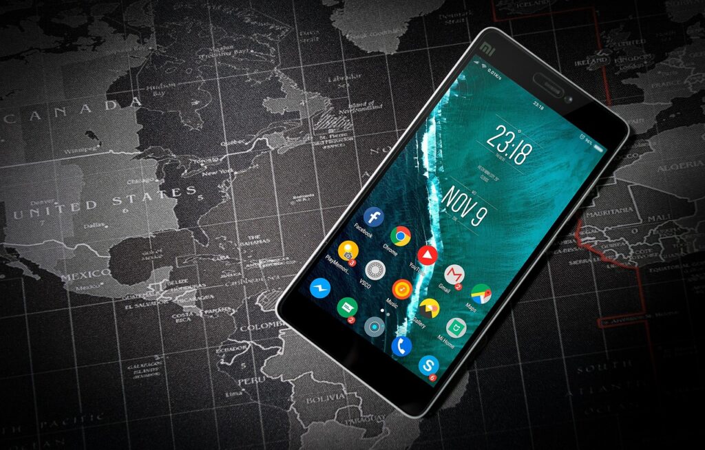 Latest Xiaomi phone on world map