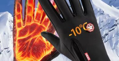 heated gloves -10^c winter