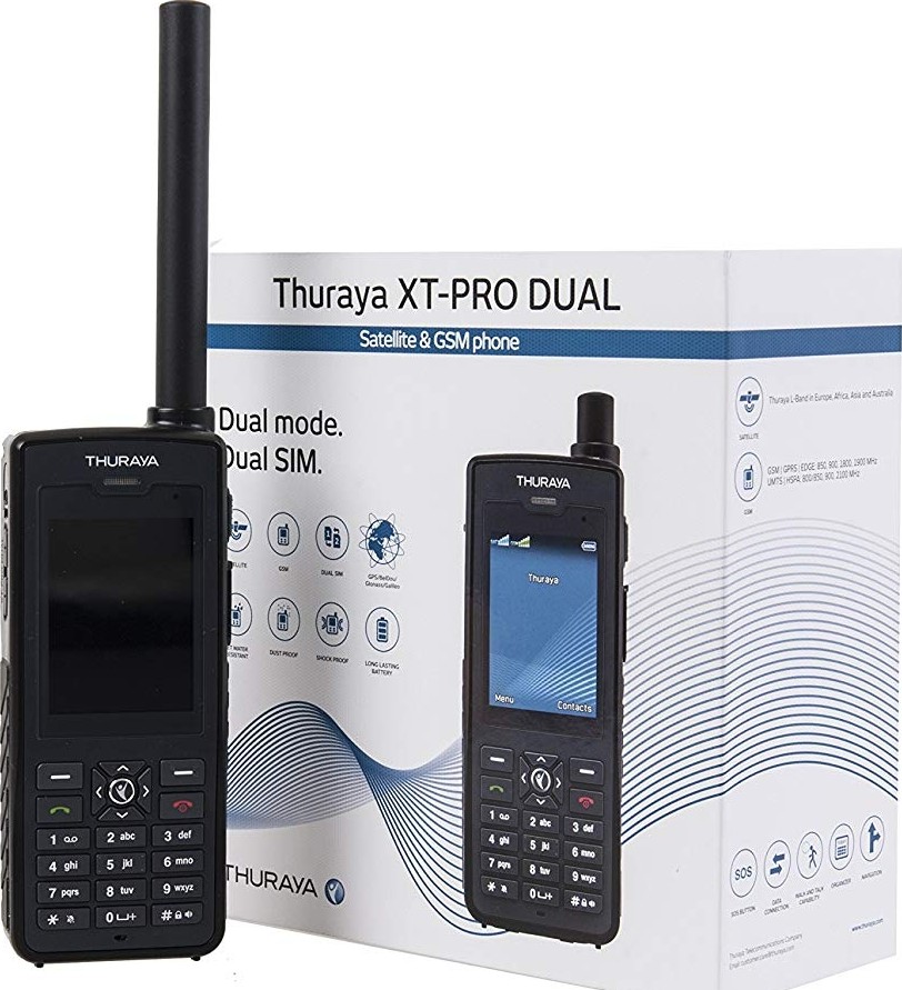 Thuraya XT PRO Dual satellite phone for professional use