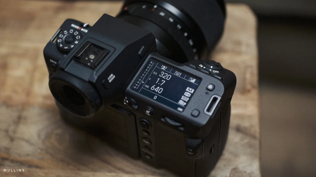 Fujifilm GFX100 II 102MP sensor close-up