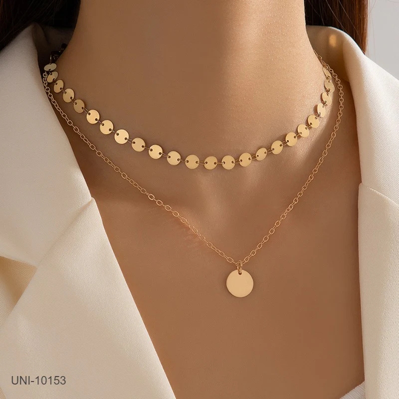 Solid 14k gold necklace in a classic rope chain style for everyday luxury.