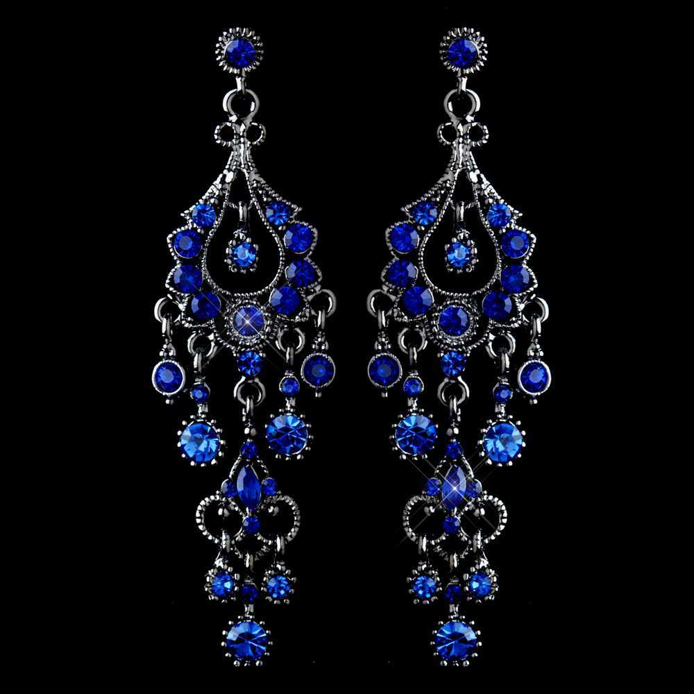 High end Jewelry emerald drop earrings for special occasions