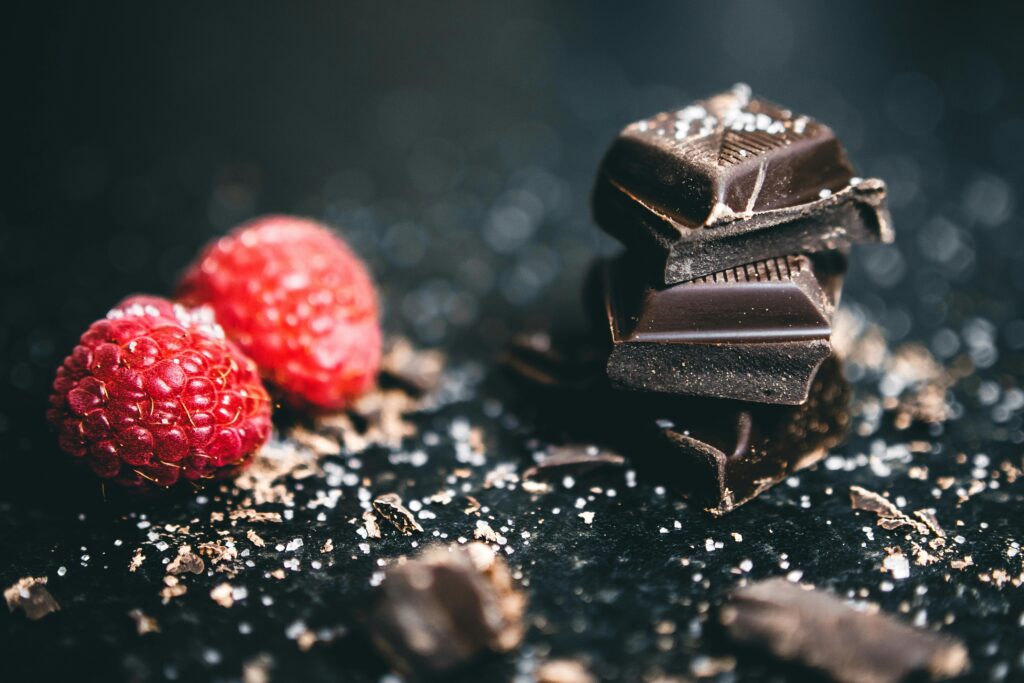 dark strawberry chocolates for galentines day 2026