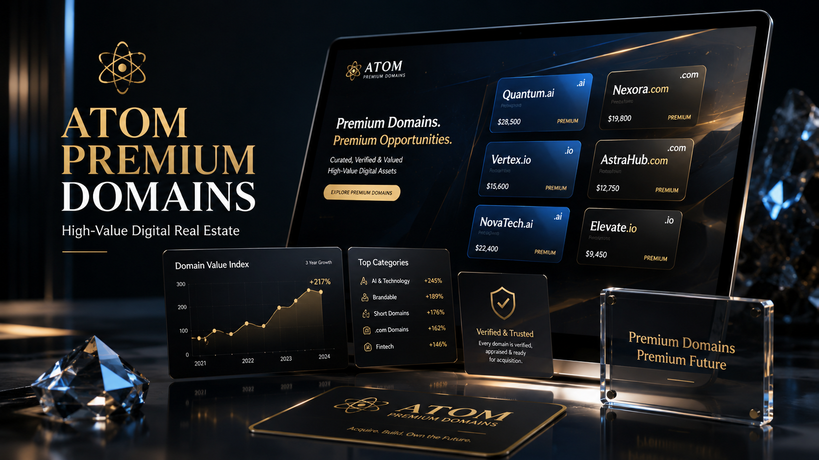 Atom Premium Domains Explained: Should You Buy High-Value Digital Real Estate? 2 Atom Premium Domains Explained: Should You Buy High-Value Digital Real Estate?
