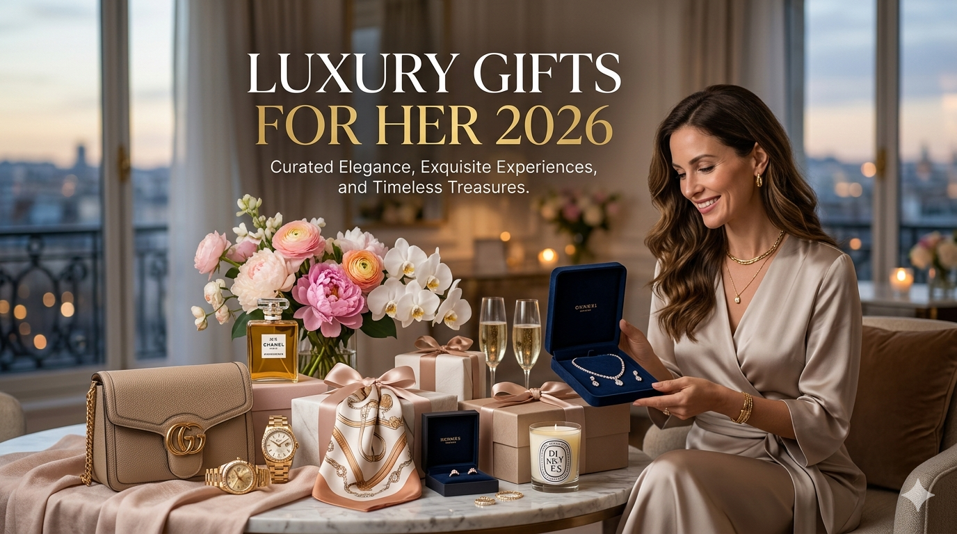 Luxury Gifts For Her: Elegant Gift Ideas for Birthdays, Anniversaries, Valentines Day & Modern Luxury Living