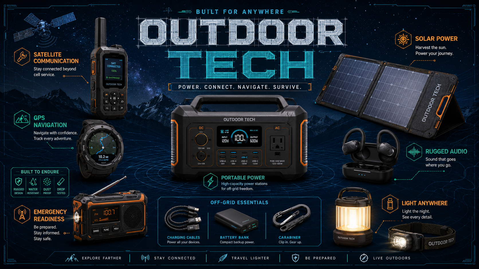 Outdoor Tech: The Complete Guide to Smart Camping, Hiking, Power, Navigation & Off-Grid Gear 4 Outdoor Tech: The Complete Guide to Smart Camping, Hiking, Power, Navigation & Off-Grid Gear